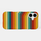Coque iPhone 16 Calques Rétro Décalés (Verso Horizontal)