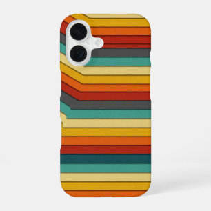 Coque iPhone 16 Calques Rétro Décalés
