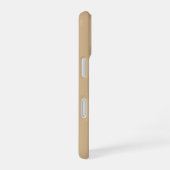 Coque iPhone 16 Camel Custom Monogram (Côté droit)