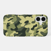 Coque iPhone 16 Camo vert (Verso Horizontal)