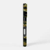 Coque iPhone 16 Camo vert foncé (Côté droit)