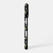 Coque iPhone 16 Camouflage de chats verts (Côté droit)