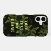 Coque iPhone 16 Camouflage Fractal (Verso Horizontal)