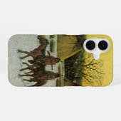 Coque iPhone 16 Camp Sioux à Wounded Knee par John Hauser (Verso Horizontal)
