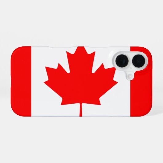 Coque iPhone 16 Canada (Verso Horizontal)
