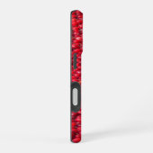 Coque iPhone 16 Canneberges Férié Rouge (Côté droit)