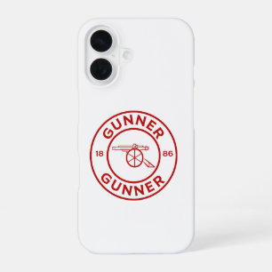 Coque iPhone 16 canonnier d'Arsenal