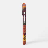 Coque iPhone 16 Canyon Rétro au Coucher du Soleil (Côté gauche)