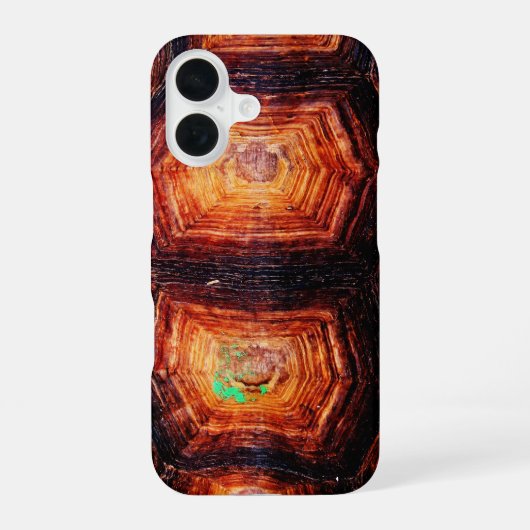 Coque iPhone 16 Carapace de tortue (Verso)