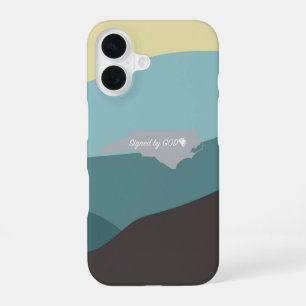 Coque iPhone 16 Caroline du Nord, Signée par Dieu