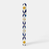 Coque iPhone 16 Carreaux portugais - Azulejo Motif Design (Côté droit)