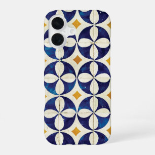 Coque iPhone 16 Carreaux Portugais - Conception de Motif Azulejo