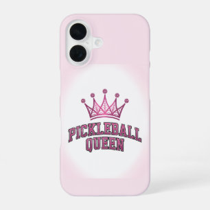 Coque iPhone 16 Carte postale Pickleball Queen