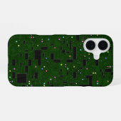 Coque iPhone 16 Carte verte (Verso Horizontal)