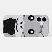 Coque iPhone 16 Cartoon Hamster Scarfed Joy (Verso Horizontal)