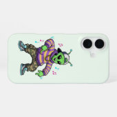 Coque iPhone 16 Cas téléphonique d'Alien Hip hop (Verso Horizontal)