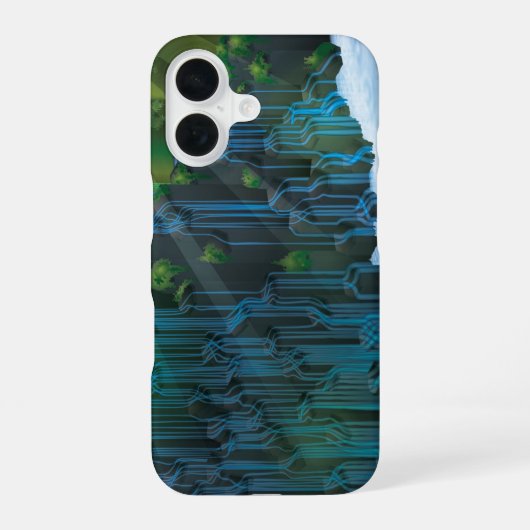 Coque iPhone 16 Cascade (Verso)