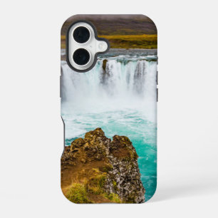 Coque iPhone 16 cascade de Godafoss, Islande