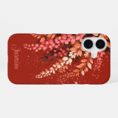 Coque iPhone 16 Cascade élégant de cytise (Verso Horizontal)