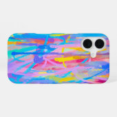 Coque iPhone 16 Cascade vibrante (Verso Horizontal)