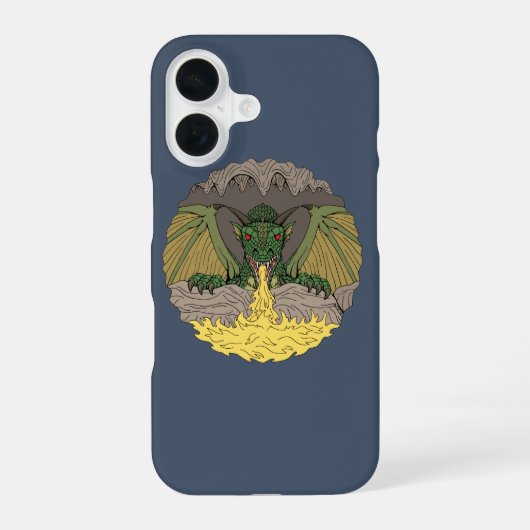 Coque iPhone 16 Cavern Dragon 2016 (Verso)