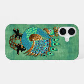 Coque iPhone 16 Celt et Feathers (Verso Horizontal)