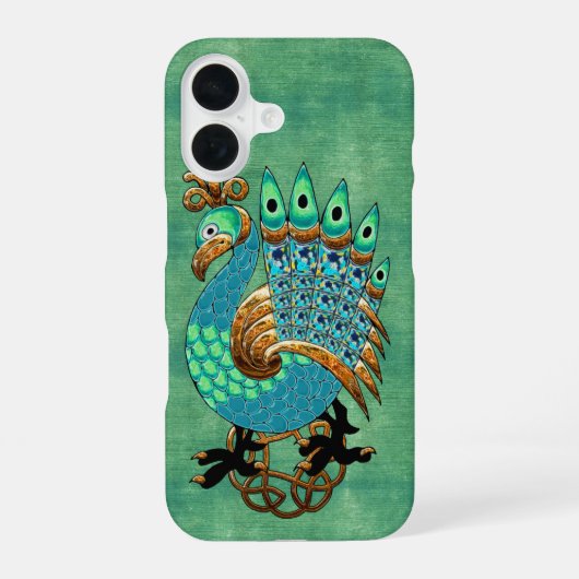 Coque iPhone 16 Celt et Feathers (Verso)
