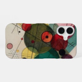 Coque iPhone 16 Cercles Abstraits Kandinsky (Verso Horizontal)