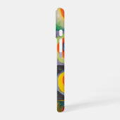 Coque iPhone 16 Cercles Carré de Kandinsky (Côté gauche)
