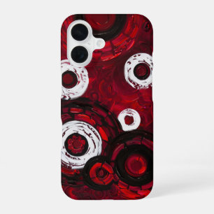 Coque iPhone 16 Cercles dans le vin