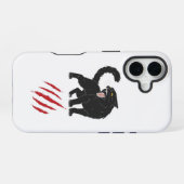 Coque iPhone 16 C'est dangereux (Verso Horizontal)