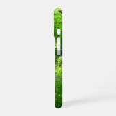 Coque iPhone 16 Chalet de poisson d'argent transparent (Côté gauche)