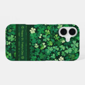 Coque iPhone 16 Champ Clôture chanceux (Verso Horizontal)