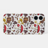 Coque iPhone 16 Champignons sauvages (Verso Horizontal)