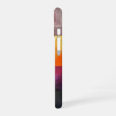 Coque iPhone 16 Champs de Violet Ember (Côté gauche)