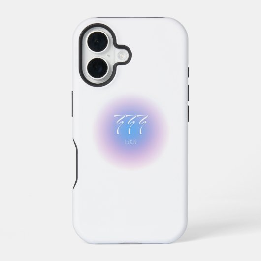 Coque iPhone 16 chance 777 (Verso)