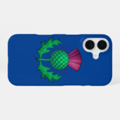 Coque iPhone 16 Chardon Écossais (Verso Horizontal)