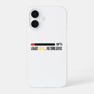Coque iPhone 16 Chargement d'énergie... Por Favor Espere Hispanic 