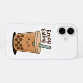 Coque iPhone 16 Charme Perle Sucré (Verso Horizontal)
