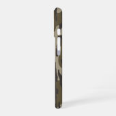 Coque iPhone 16 Chasse à l'arc camouflage de fond de vallée (Côté gauche)