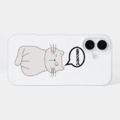 Coque iPhone 16 chat (Verso Horizontal)