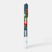 Coque iPhone 16 Chat de Noël (Côté droit)