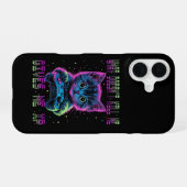 Coque iPhone 16 Chat Joueur XP (Verso Horizontal)