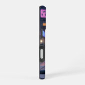 Coque iPhone 16 Chat kitty futuriste rétro (Côté droit)