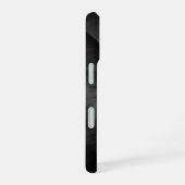 Coque iPhone 16 Chat Noir Fou (Côté droit)