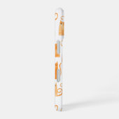 Coque iPhone 16 Chat orange amusant (Côté droit)