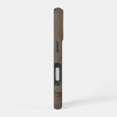Coque iPhone 16 Chat tigré gris fumeux (Côté droit)