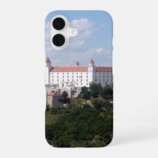 Coque iPhone 16 château de bratislava (Verso)