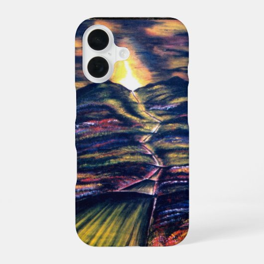 Coque iPhone 16 Chemin de vie (Verso)