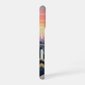 Coque iPhone 16 Chemin Rétro Aube (Côté droit)